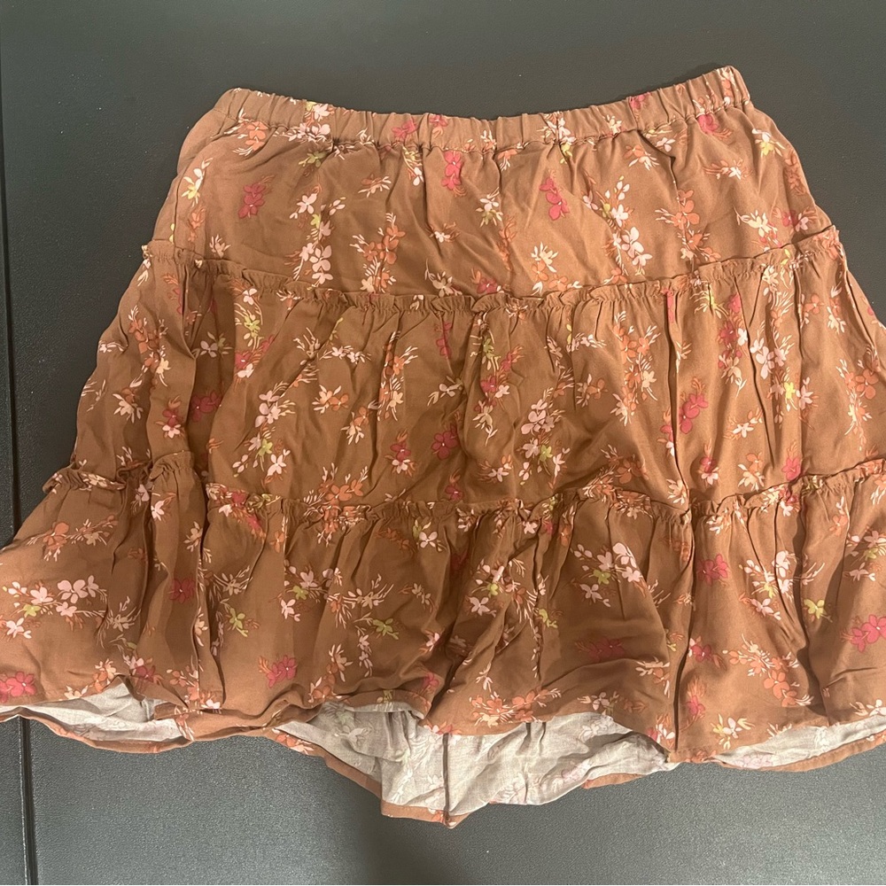 Place Orange Pink Bubble Skorts